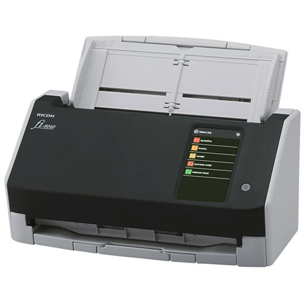 Ricoh fi-8040 Premium Bundle desktop sheetfed scanner for workgroup document capture — view 4