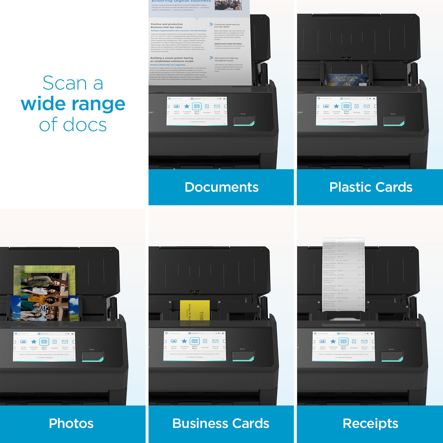 Ricoh ScanSnap iX2500 Premium Bundle Black 4-year depot support service — view 7