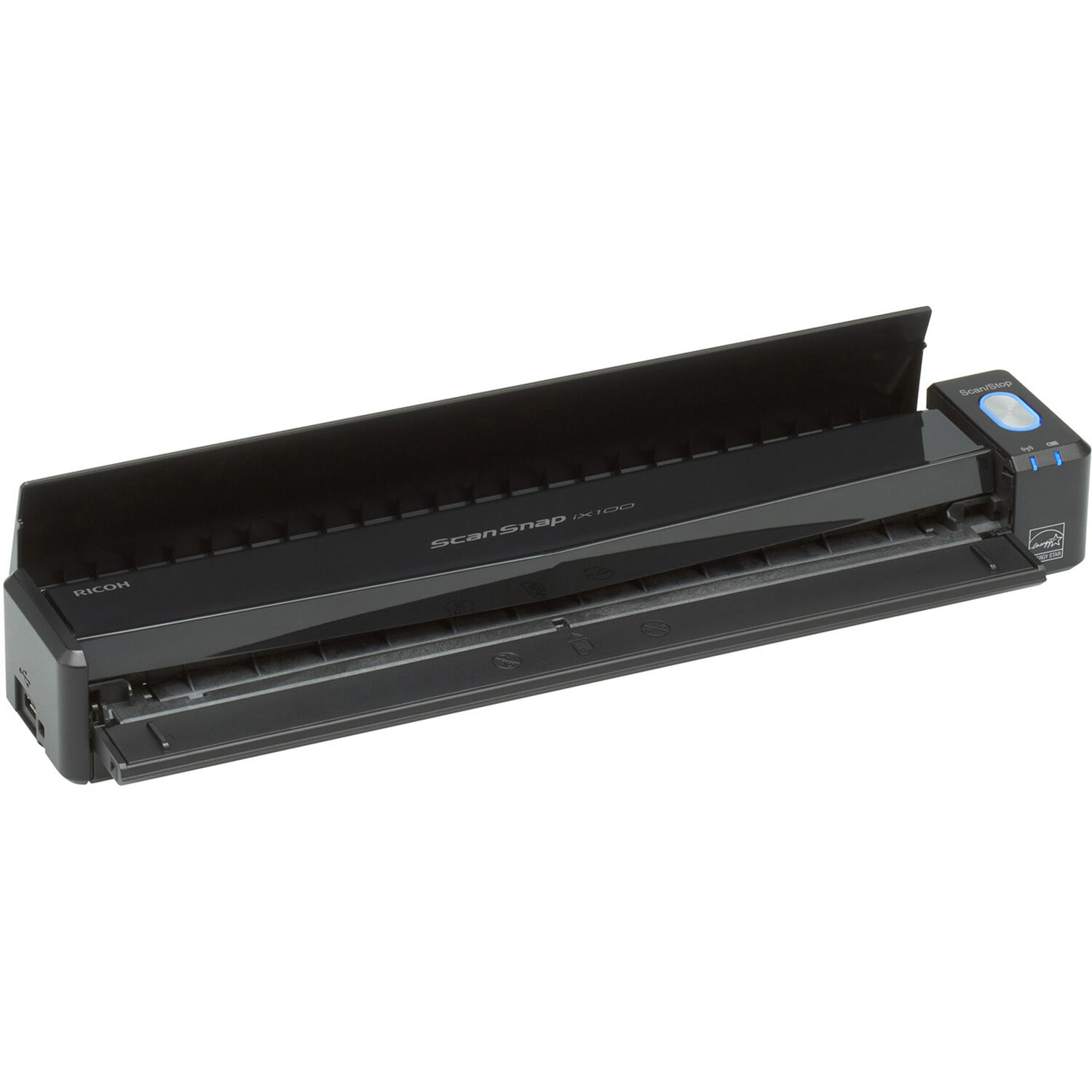 Ricoh ScanSnap iX100 wireless mobile scanner for portable document capture — view 2