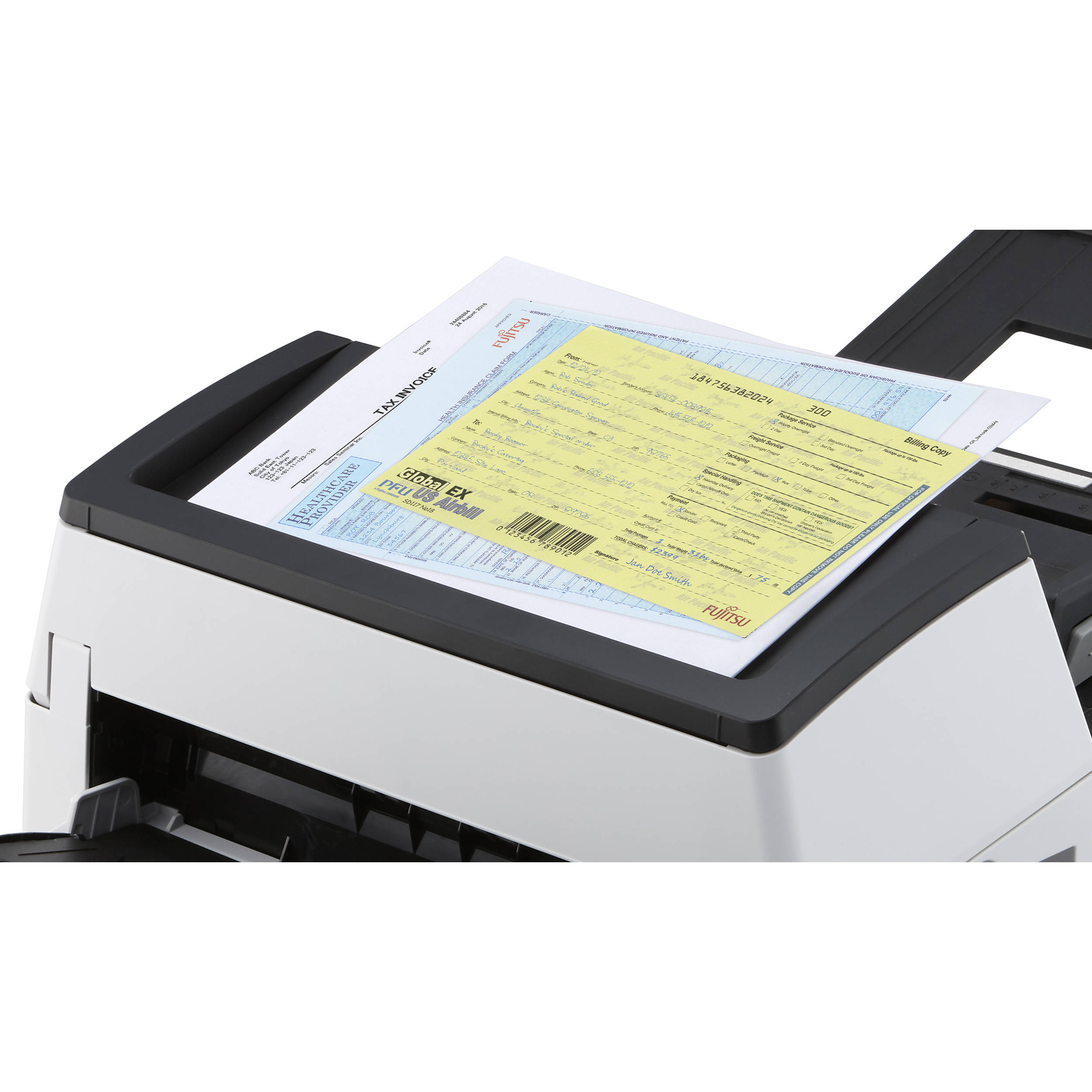 Ricoh fi-7700 production flatbed scanner with 12 x 17 inch scan area and 100 ppm speed — view 5