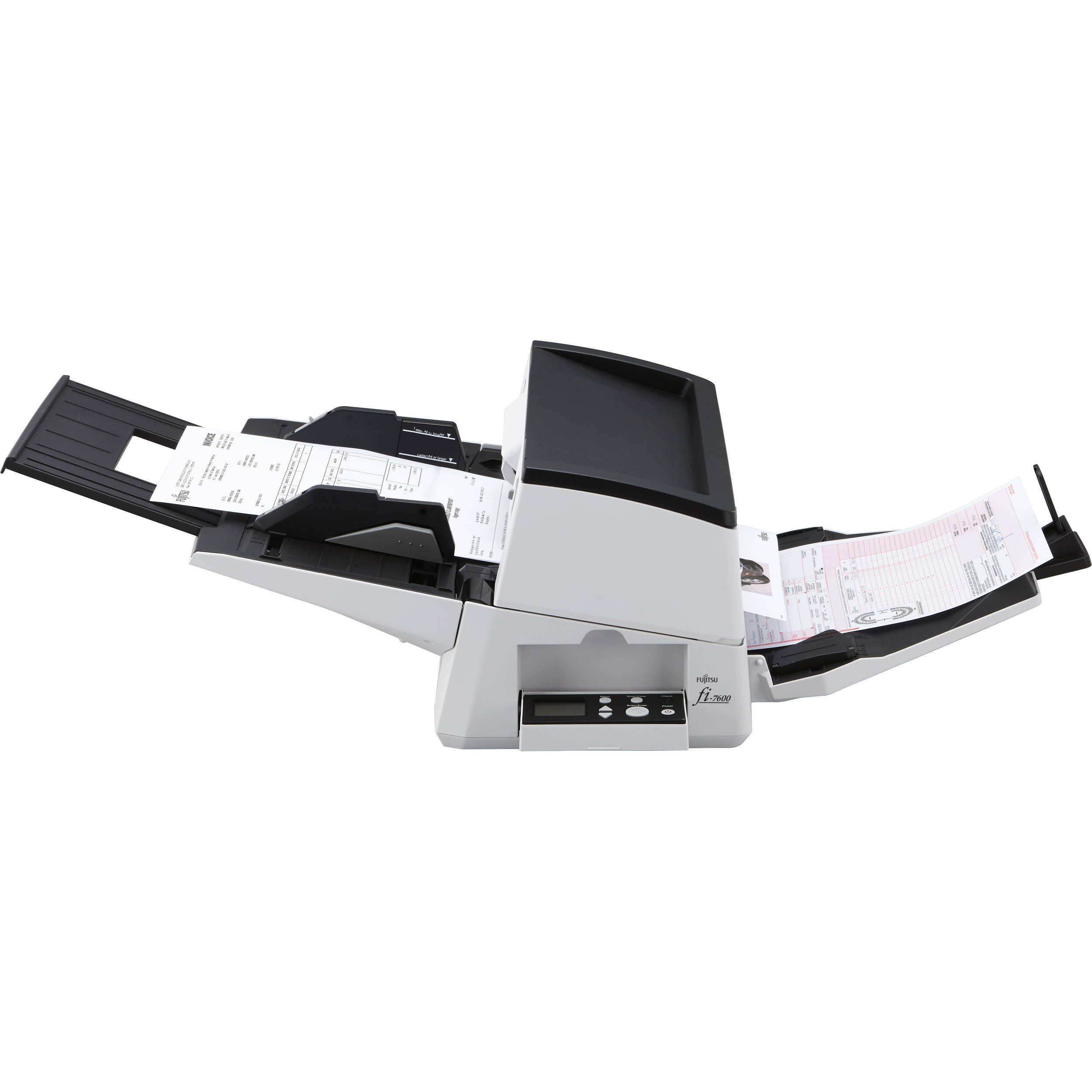 Ricoh fi-7600 sheet-fed document scanner for high-volume enterprise scanning — view 3