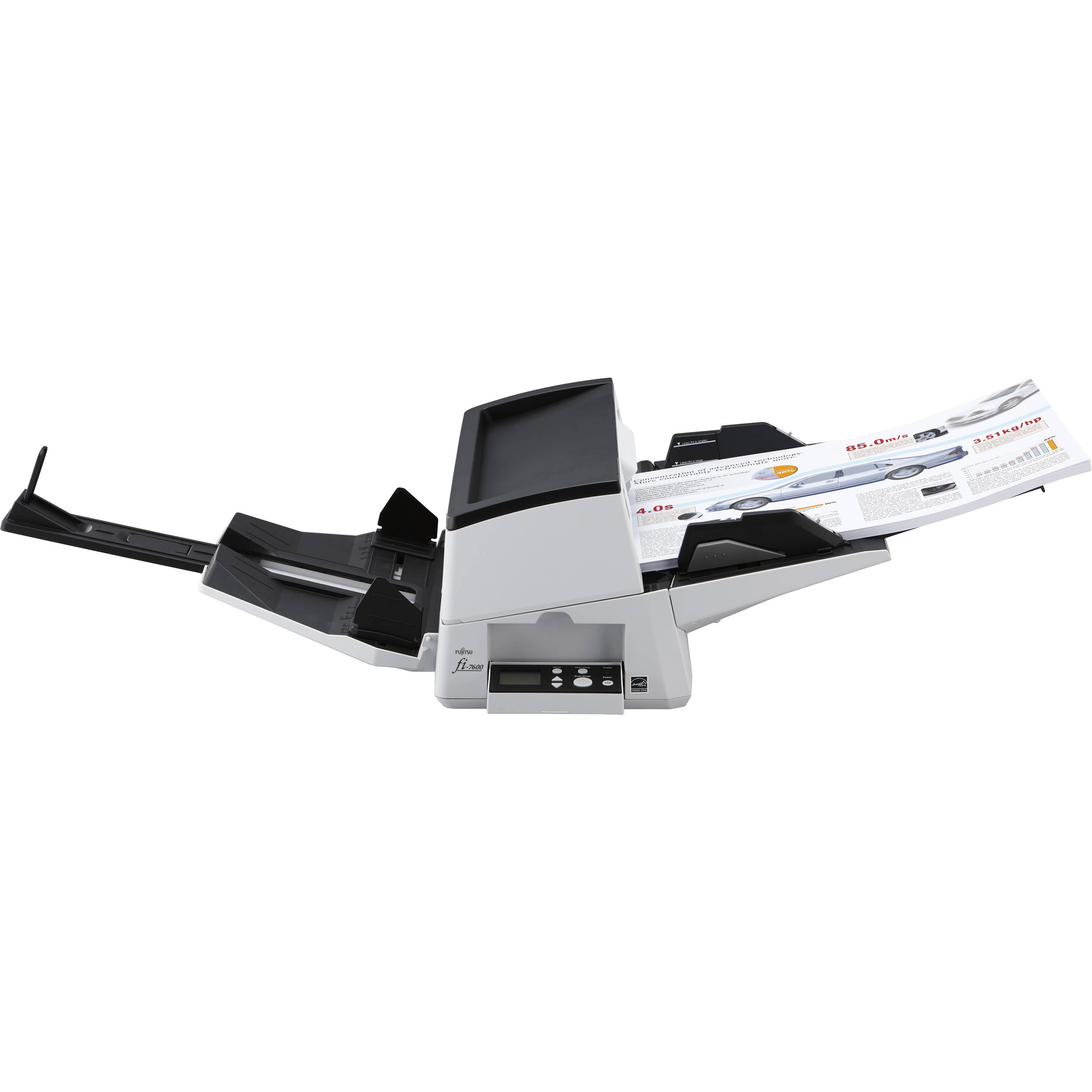 Ricoh fi-7600 sheet-fed document scanner for high-volume enterprise scanning — view 4