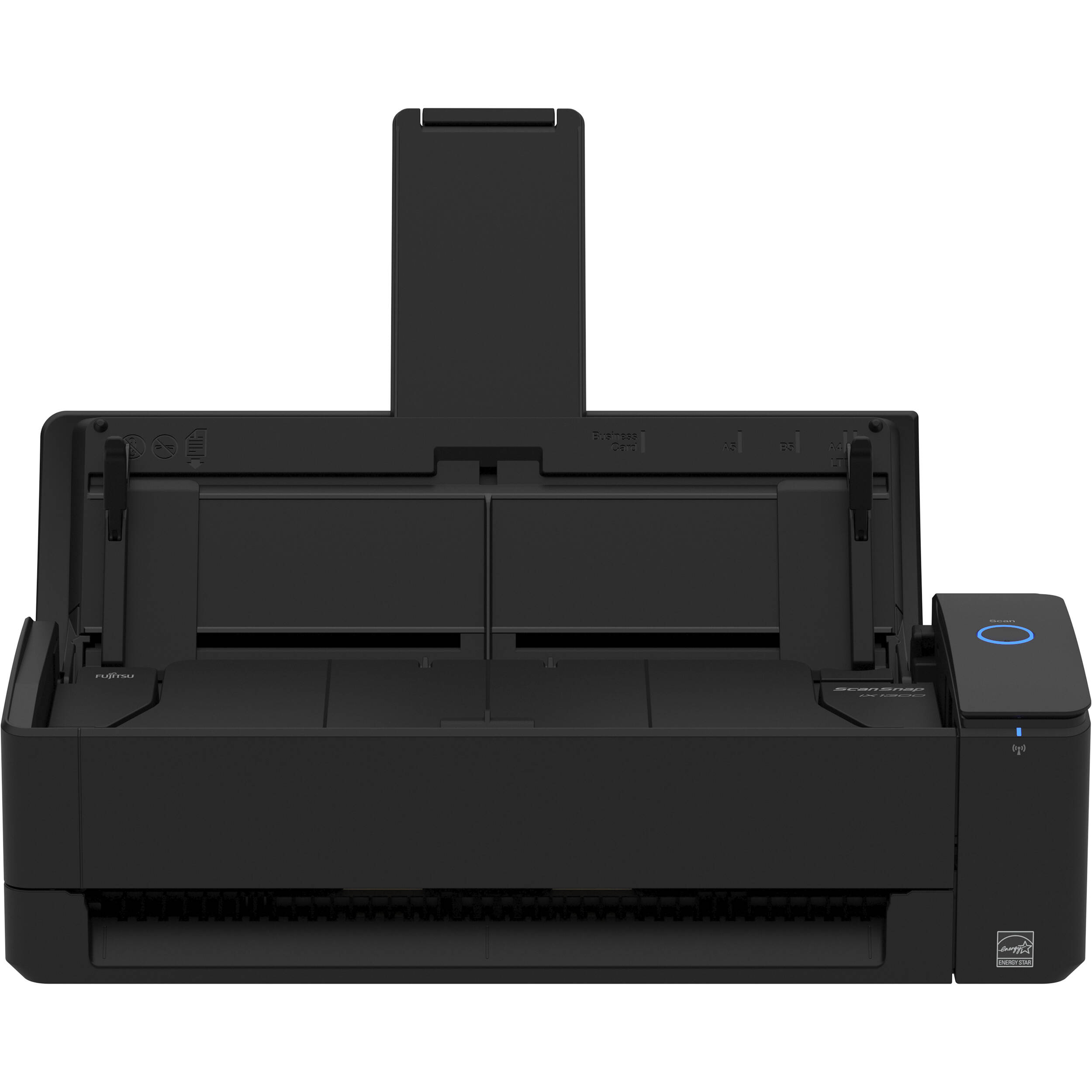 RICOH ScanSnap iX1300 black compact duplex document scanner for desktop scanning — view 3