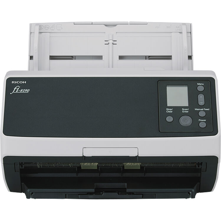 RICOH fi-8190 sheetfed document scanner with duplex scanning and USB connectivity — view 2