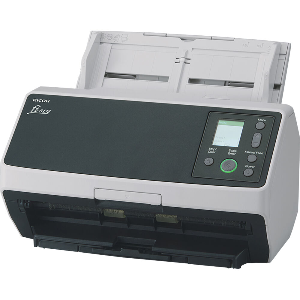 Ricoh fi-8170 color sheetfed image scanner for office document capture — view 6