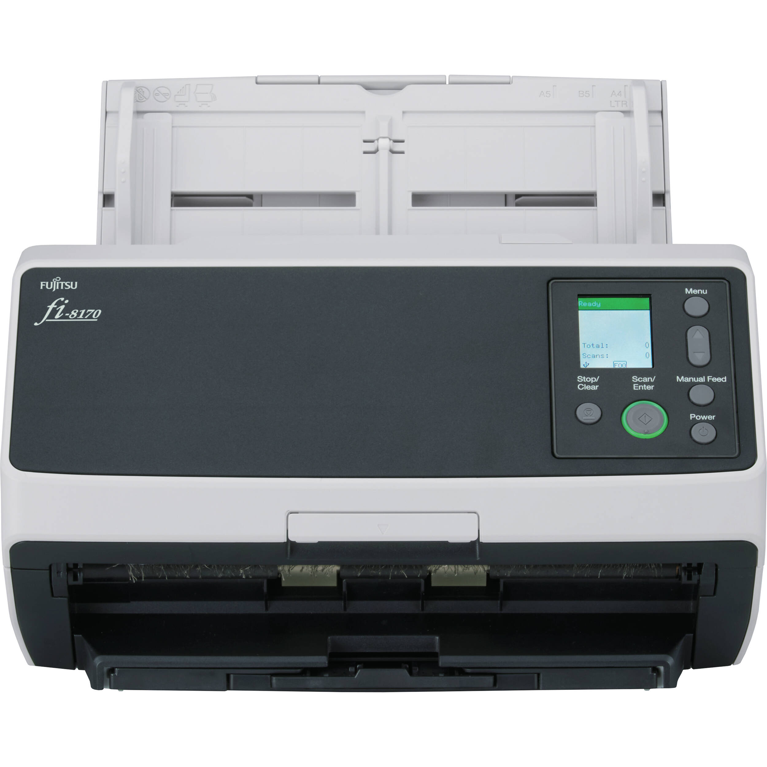 Ricoh fi-8170 color sheetfed scanner with 100-sheet ADF and 70 ppm speed — view 2