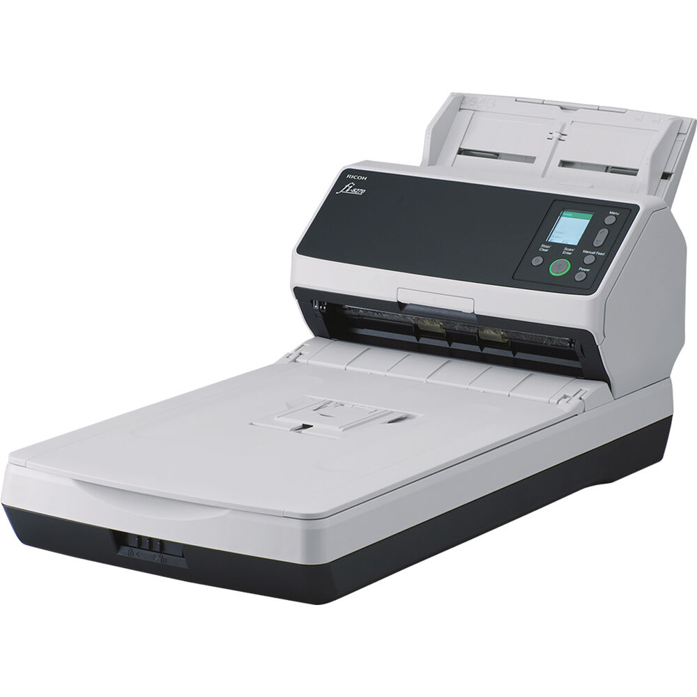 RICOH fi-8270 color sheet-fed scanner with 70 ppm duplex USB connectivity — view 4