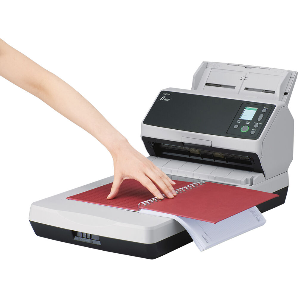 RICOH fi-8270 color sheet-fed scanner with 70 ppm duplex USB connectivity — view 5