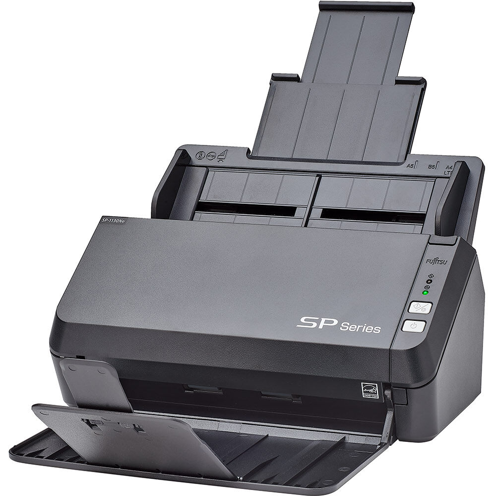 RICOH SP-1130NE sheetfed document scanner with 50-sheet ADF for duplex office scanning — view 3