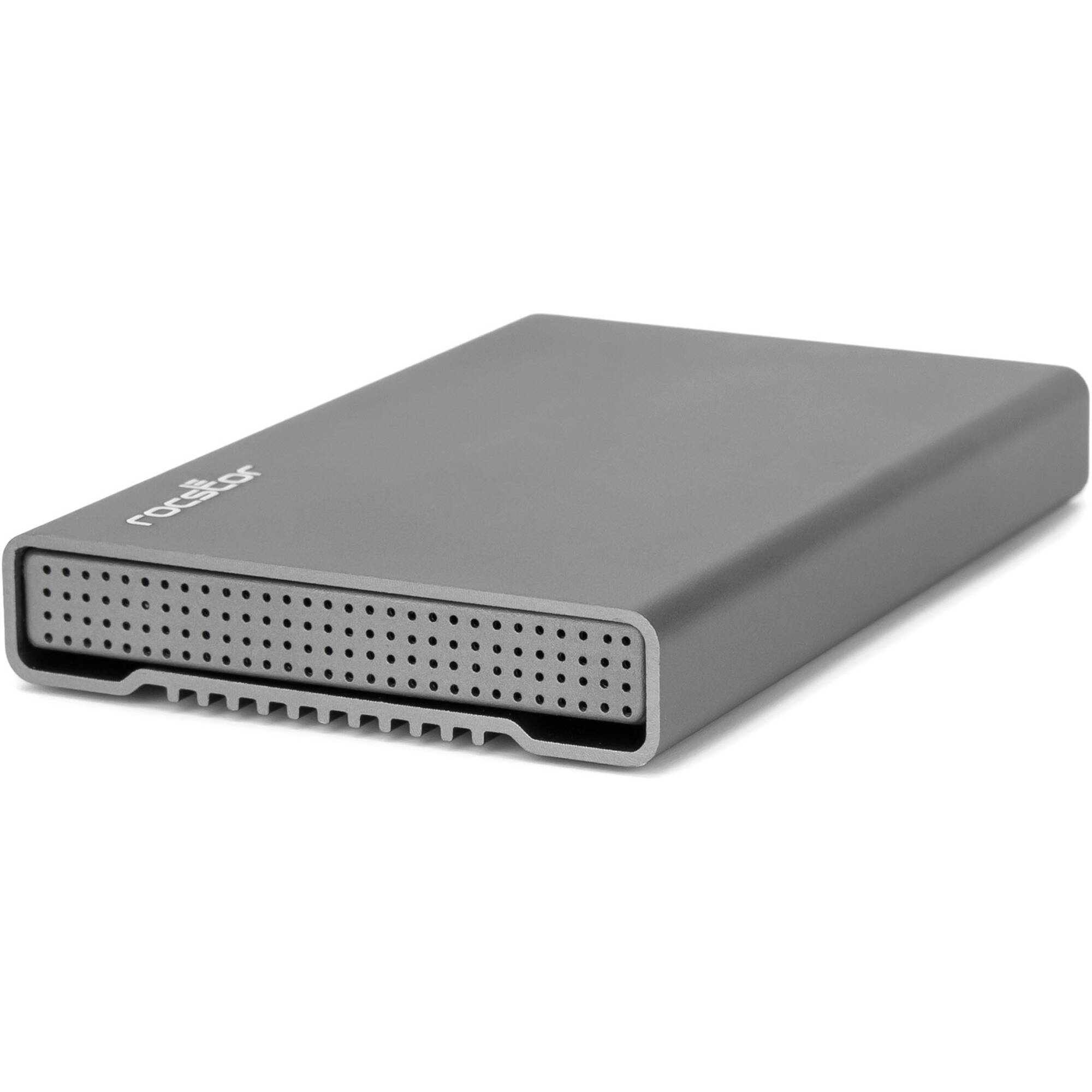 Rocstor Rocpro P33 8TB portable SSD with USB-C and USB Type-A cables — view 3