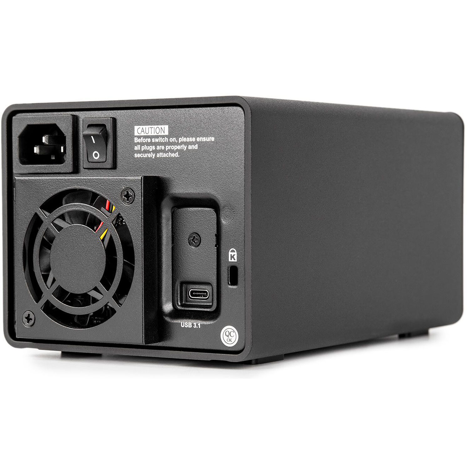 Rocstor ROCPRO U33 RAID-24TB(2X12TB)72K storage array with 24 TB RAID capacity — view 8