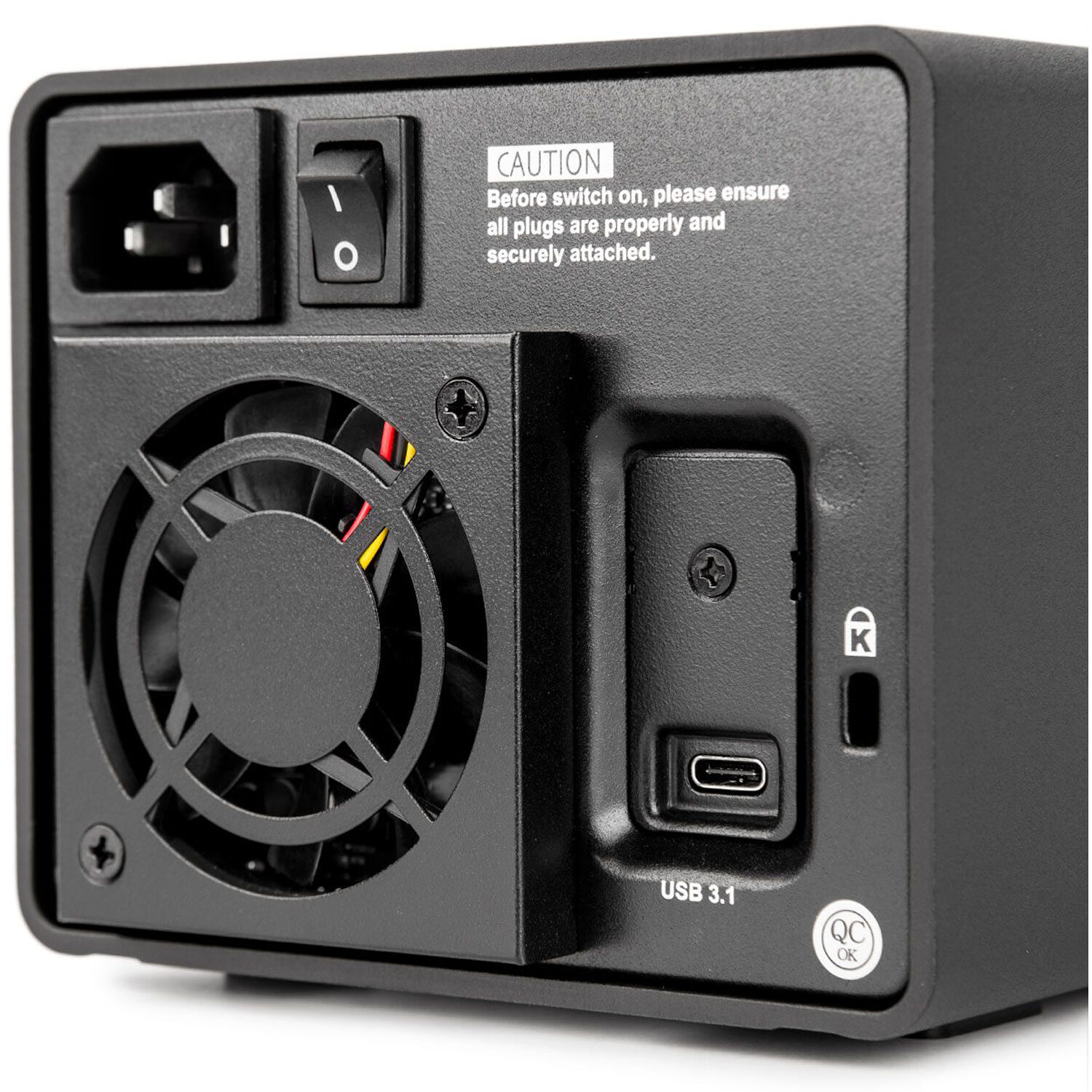 Rocstor ROCPRO U33 RAID-24TB(2X12TB)72K storage array with 24 TB RAID capacity — view 9