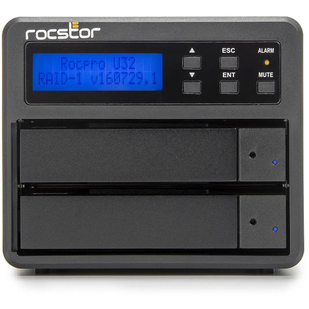 Rocstor ROCPRO U33 RAID-32TB GP4312-01 hot-swappable LC duplex 1000Base-SX SFP transceiver module — view 2
