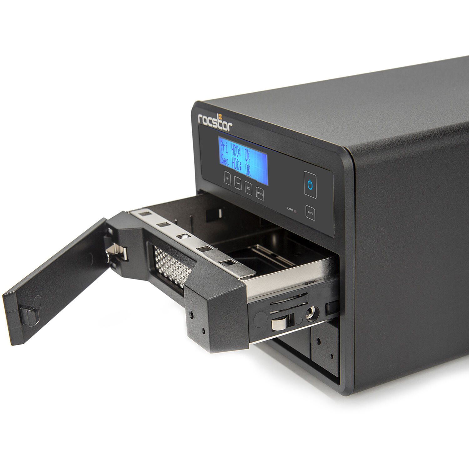 Rocstor ROCPRO U33 44TB desktop RAID storage enclosure with USB 3.2 Gen 1 Type-C — view 8