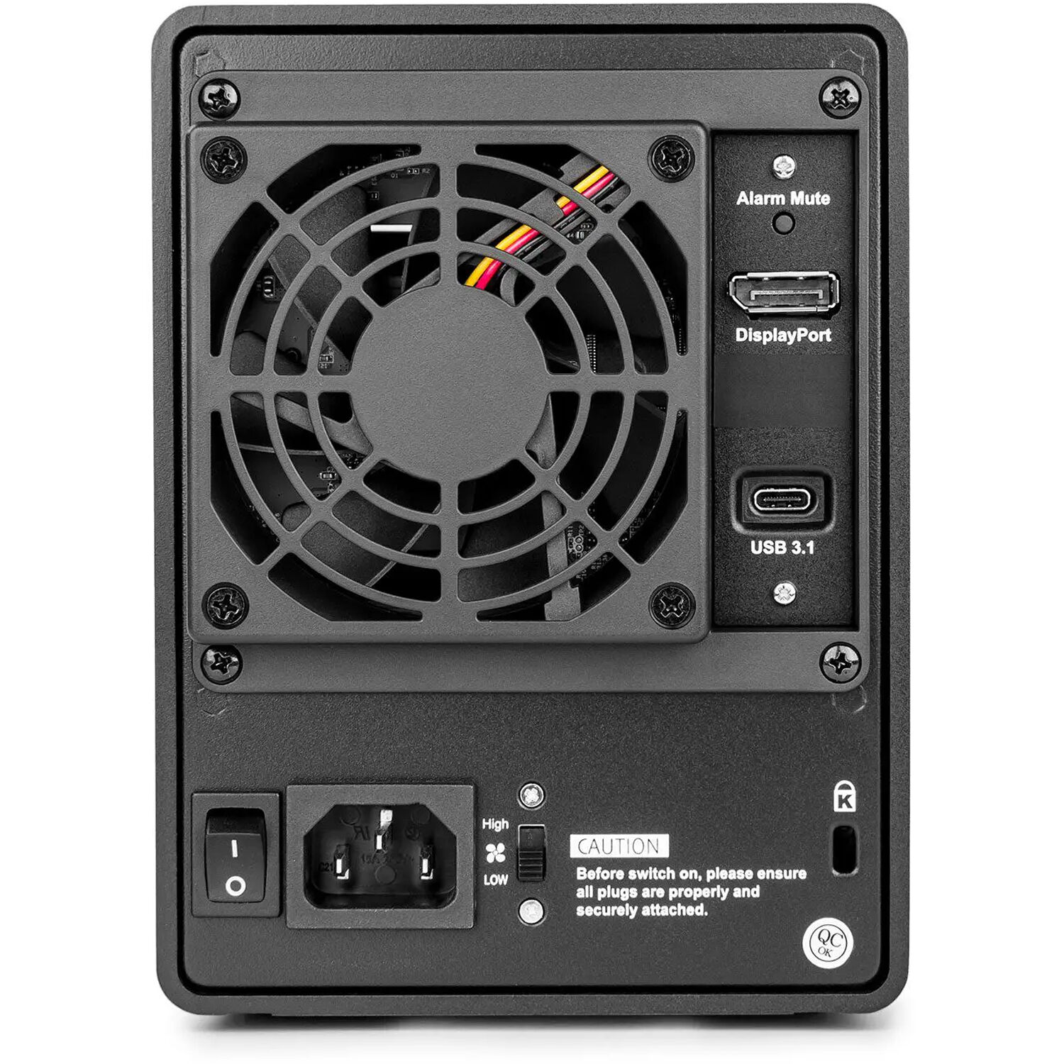 Rocstor ROCPRO U35 RAID-32TB(4X8TB)72K rack-mount RAID storage array — view 9