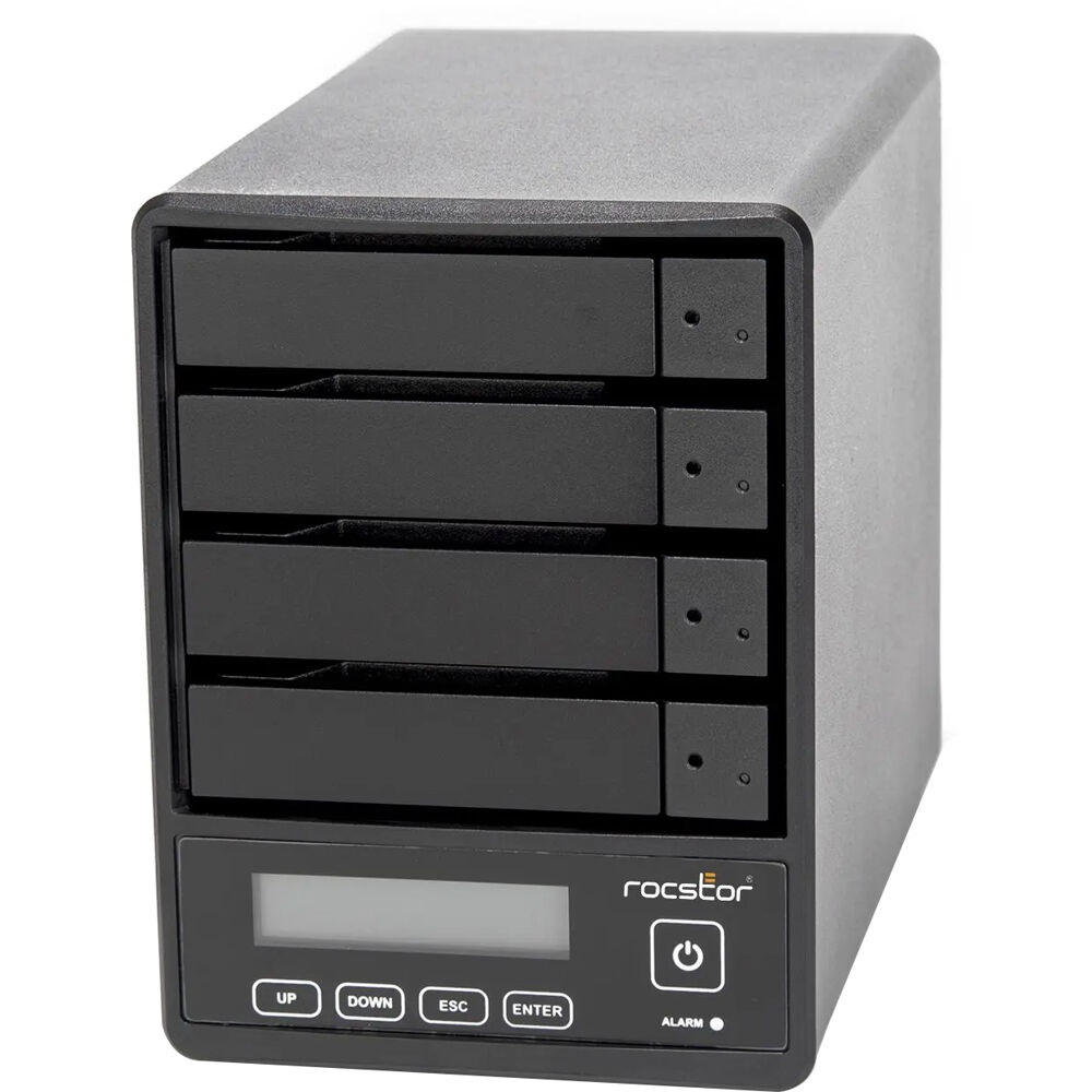 Rocstor ROCPRO U35 RAID-48TB GP4410-01 hot-swappable QSFP+ module for 40GBase-SR multimode fiber — view 3