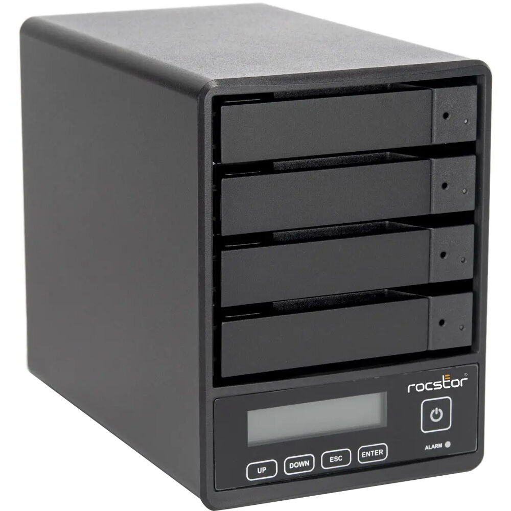 Rocstor ROCPRO U35 RAID-48TB GP4410-01 hot-swappable QSFP+ module for 40GBase-SR multimode fiber — view 4