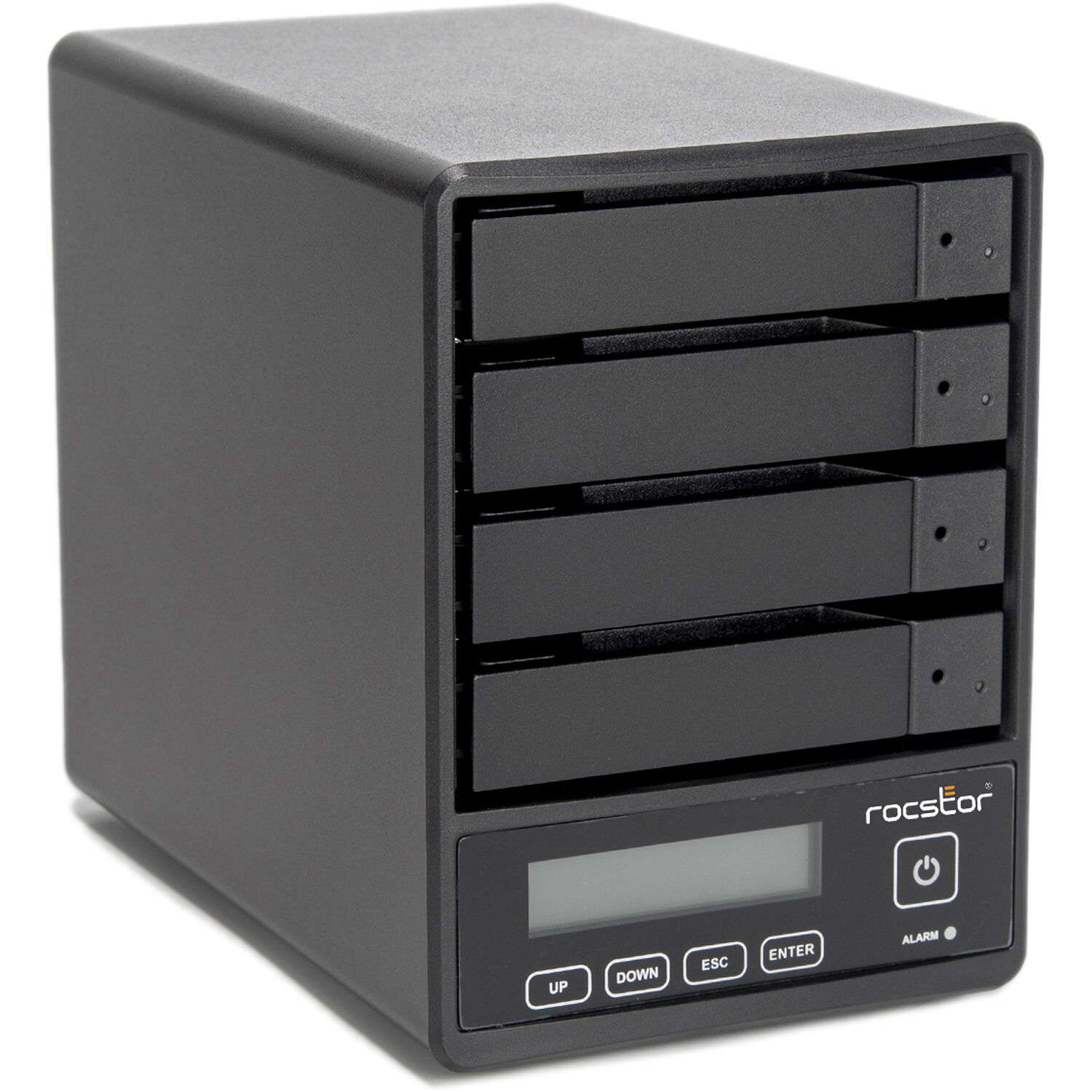 Rocstor ROCPRO U35 88TB desktop RAID enclosure with 2 hot-swap trays and TAA compliance — view 4