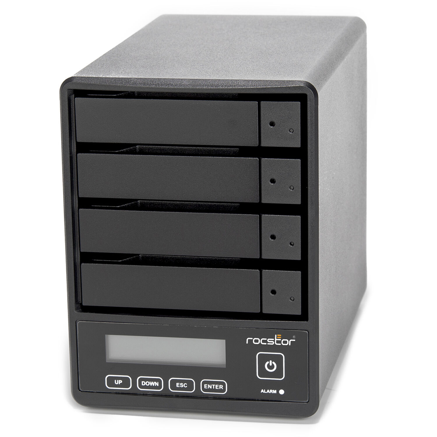 Rocstor ROCPRO U35 88TB desktop RAID enclosure with 2 hot-swap trays and TAA compliance — view 6