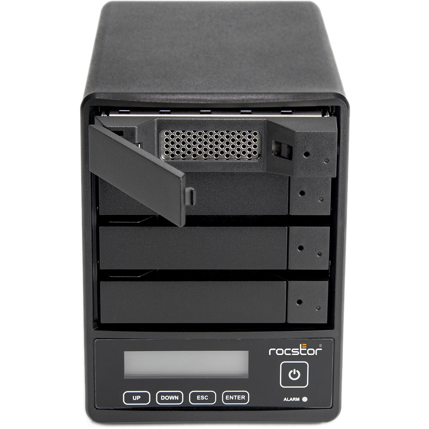 Rocstor ROCPRO U35 88TB desktop RAID enclosure with 2 hot-swap trays and TAA compliance — view 8