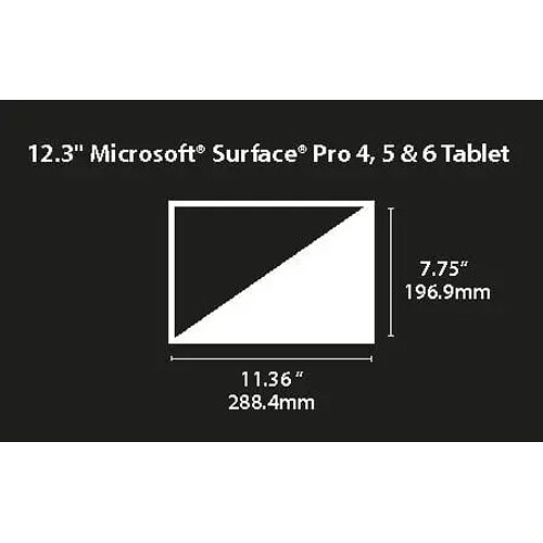 PRIVACYVIEW MAGNETIC 12.3IN MICROSOFT SURFACE PRO 4/5/6/7 PRIVACY TABLET FILTER — view 3