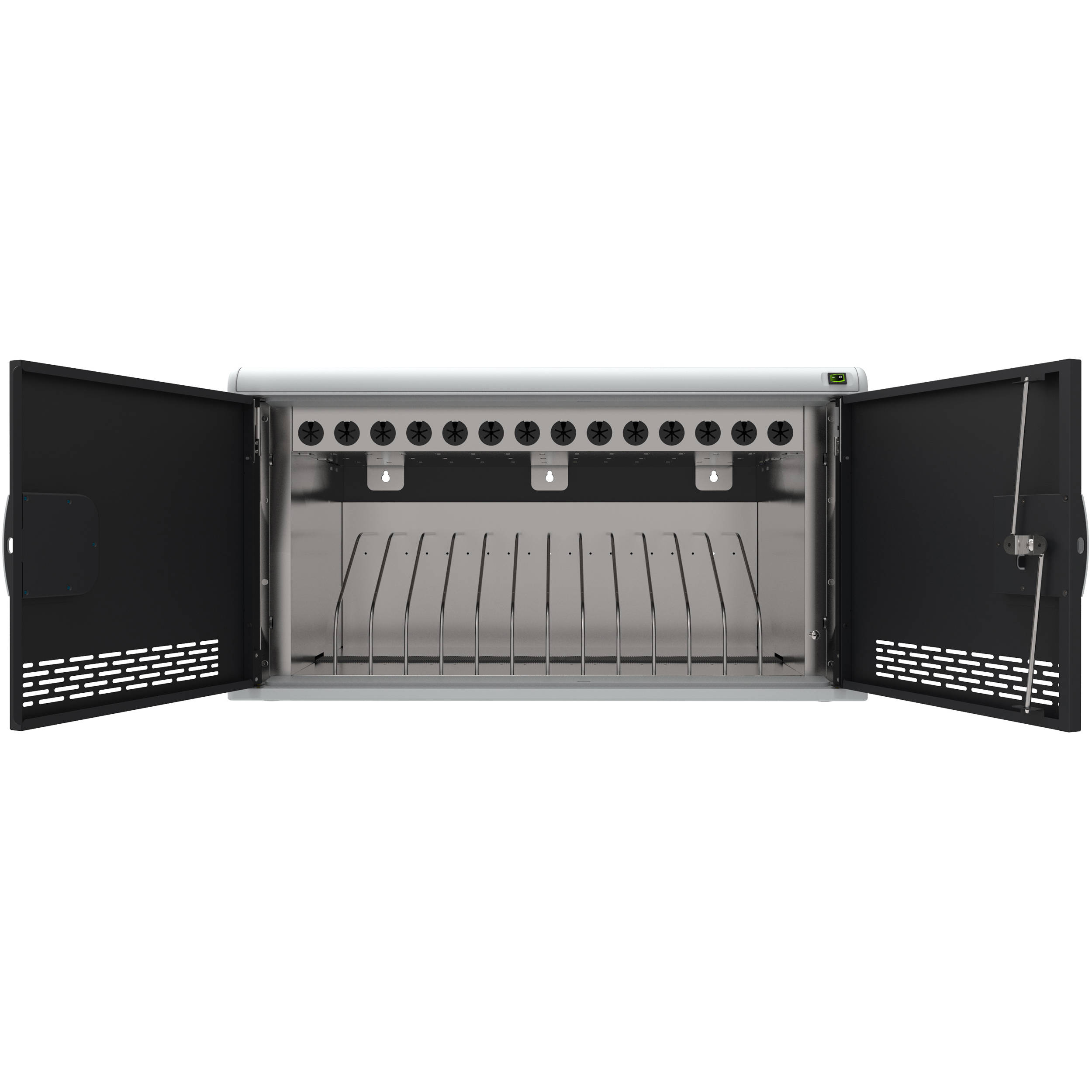VOLT C14 charging station for 14 MacBooks in a shared-device environment — view 2
