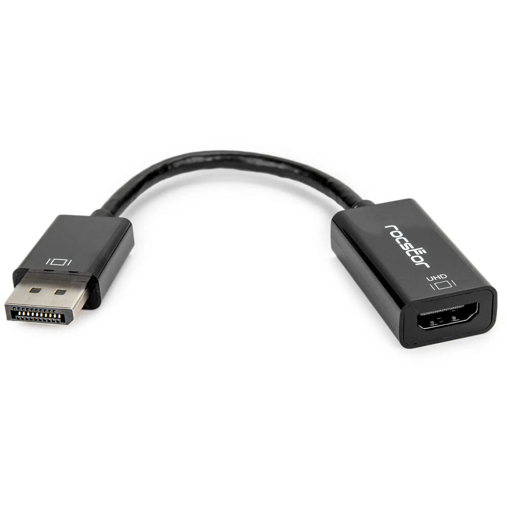 Rocstor DisplayPort 1.2 to HDMI active adapter supporting 4Kx2K at 60 Hz — view 2