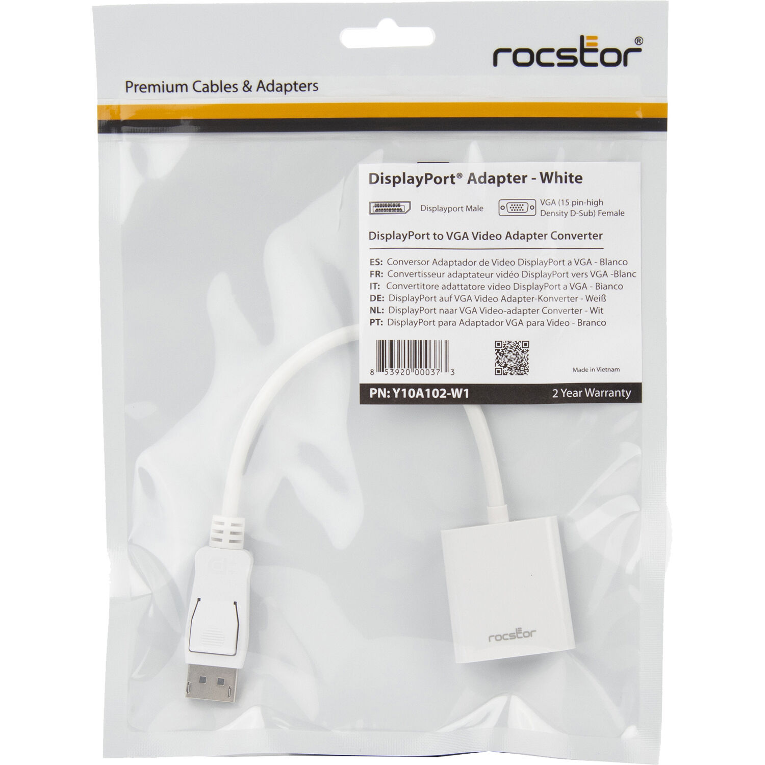 DISPLAYPORT TO VGA VIDEO ADAPTER CONVERTER DISPLAYPORT TO VGA FOR VIDEO DEVICE M — view 5