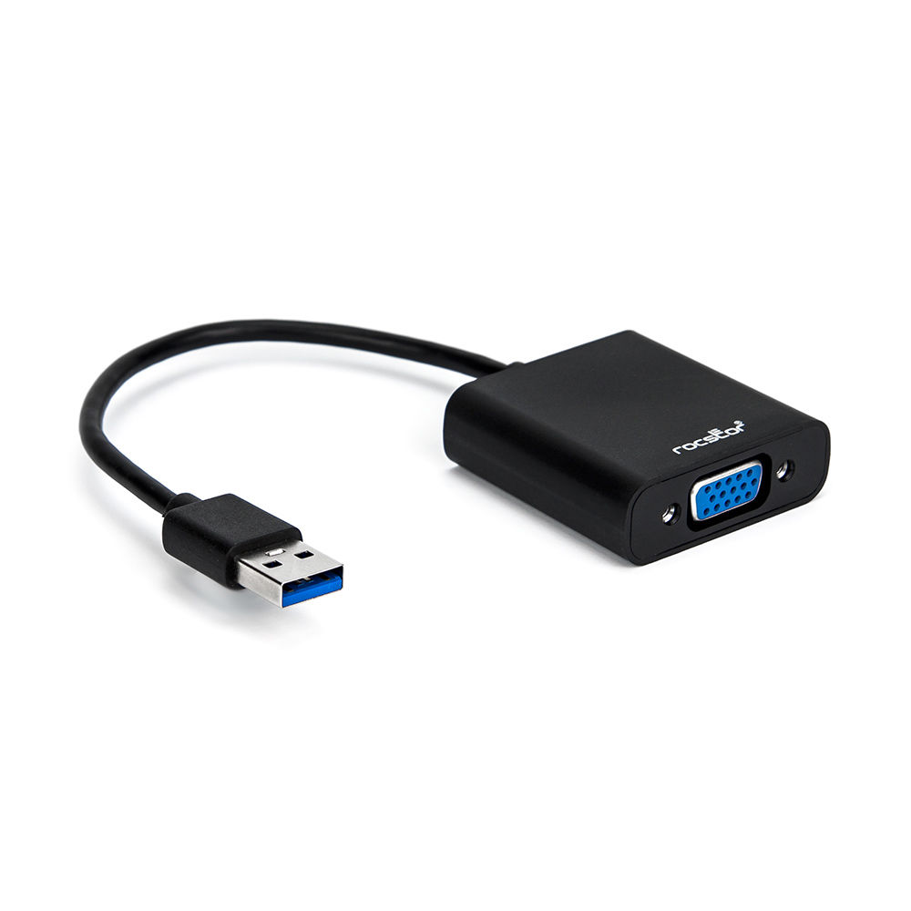 PREMIUM USB TO VGA ADAPTER USB 3.0 TO VGA EXTERNAL USB VIDEO GRAPHICS ADAPTER FO — view 2