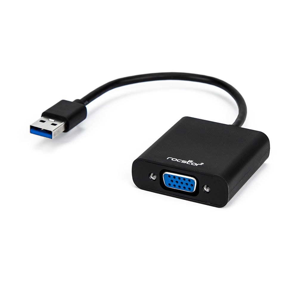 PREMIUM USB TO VGA ADAPTER USB 3.0 TO VGA EXTERNAL USB VIDEO GRAPHICS ADAPTER FO — view 3