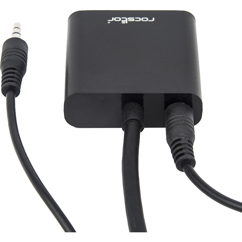 PREMIUM HDMI TO VGA & 3.5MM AUDIO ADAPTER HDMI-M/VGA - 1X HDMI TYPE A MALE DIGIT — view 6