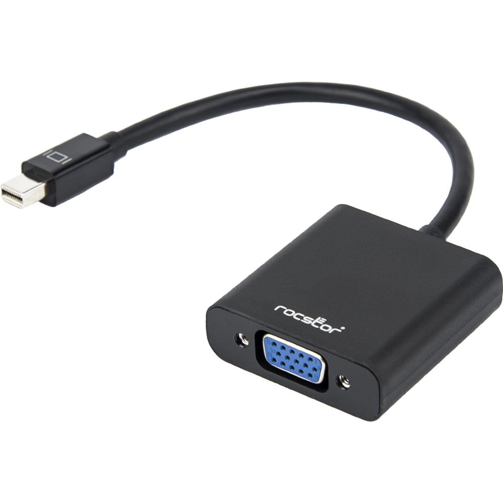 MINI DISPLAYPORT TO VGA VIDEO ADAPTER - FIRST END: 1X MINI DP MALE - SECOND END: — view 3