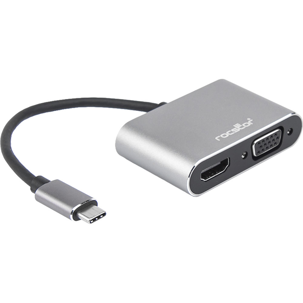 PREMIUM USB-C TO HDMI & VGA MONITOR ADAPTER FOR MAC AND WINDOWS HDMI UP TO 3840 — view 2