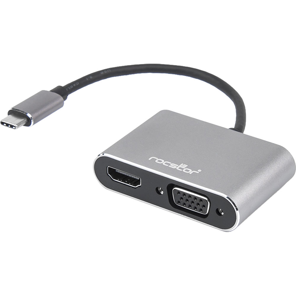 PREMIUM USB-C TO HDMI & VGA MONITOR ADAPTER FOR MAC AND WINDOWS HDMI UP TO 3840 — view 3