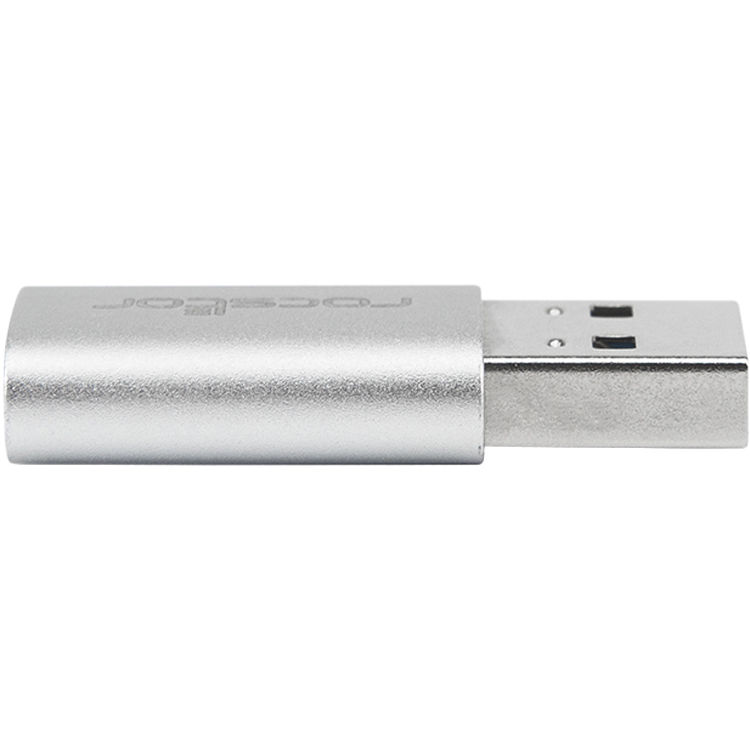 PREMIUM SLIM USB-A TO USB TYPE-C CONNECTOR ADAPTER M/F PORTABLE USB 3.0 ALUMINUM — view 4