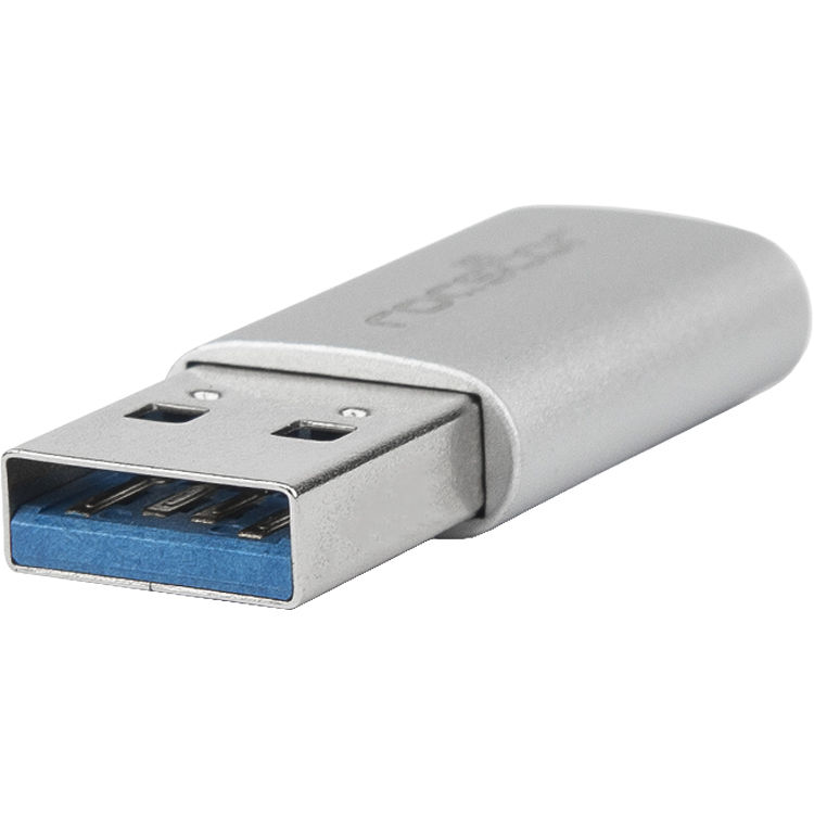 PREMIUM SLIM USB-A TO USB TYPE-C CONNECTOR ADAPTER M/F PORTABLE USB 3.0 ALUMINUM — view 6