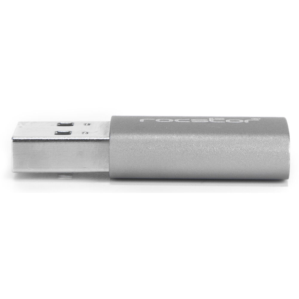 ROCSTOR PREMIUM USB-A TO USB C SLIM ADAPTER - 1 X USB 3.0 TYPE MALE - 1 X USB TY — view 5