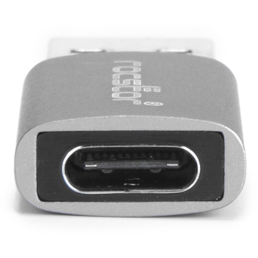 ROCSTOR PREMIUM USB-A TO USB C SLIM ADAPTER - 1 X USB 3.0 TYPE MALE - 1 X USB TY — view 7