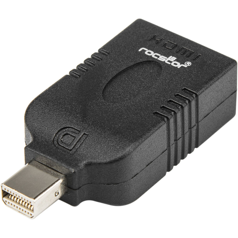 Slim Mini DisplayPort to HDMI adapter with male-to-female connectors — view 4