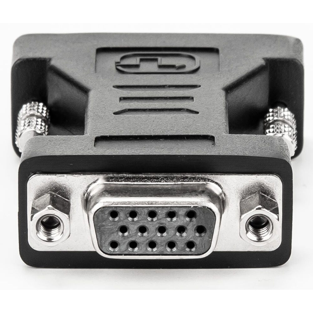 Rocstor DVI-I male to VGA female passive video adapter for legacy display connections — view 5