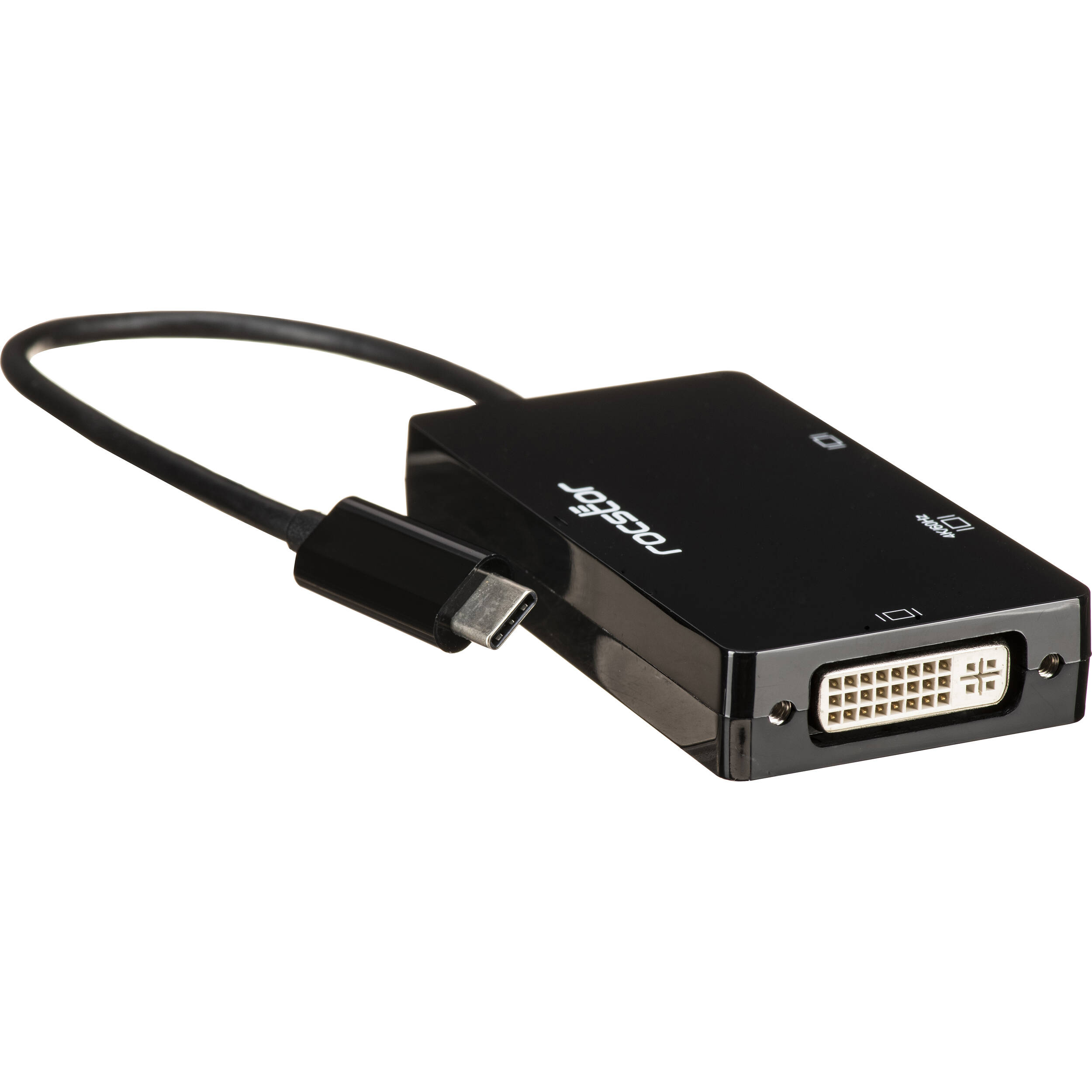 Rocstor Y10A250-A1 USB-C 3-in-1 Multiport Video Adapter | USB-C, HDMI