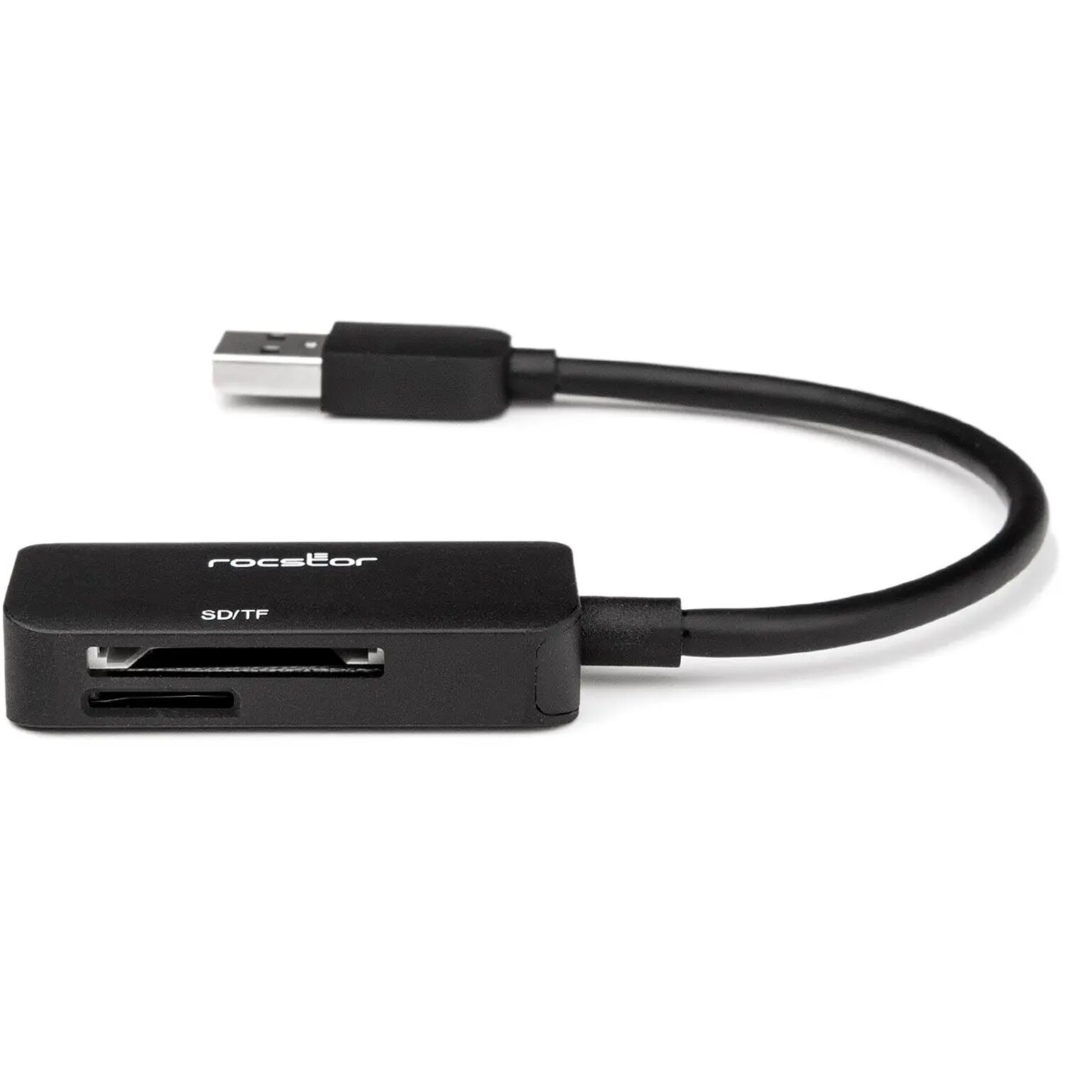 ROCSTOR PREMIUM USB 3.0 MULTI MEDIA MEMORY CARD READER - SDHC MICROSD - USB 3.0 — view 2