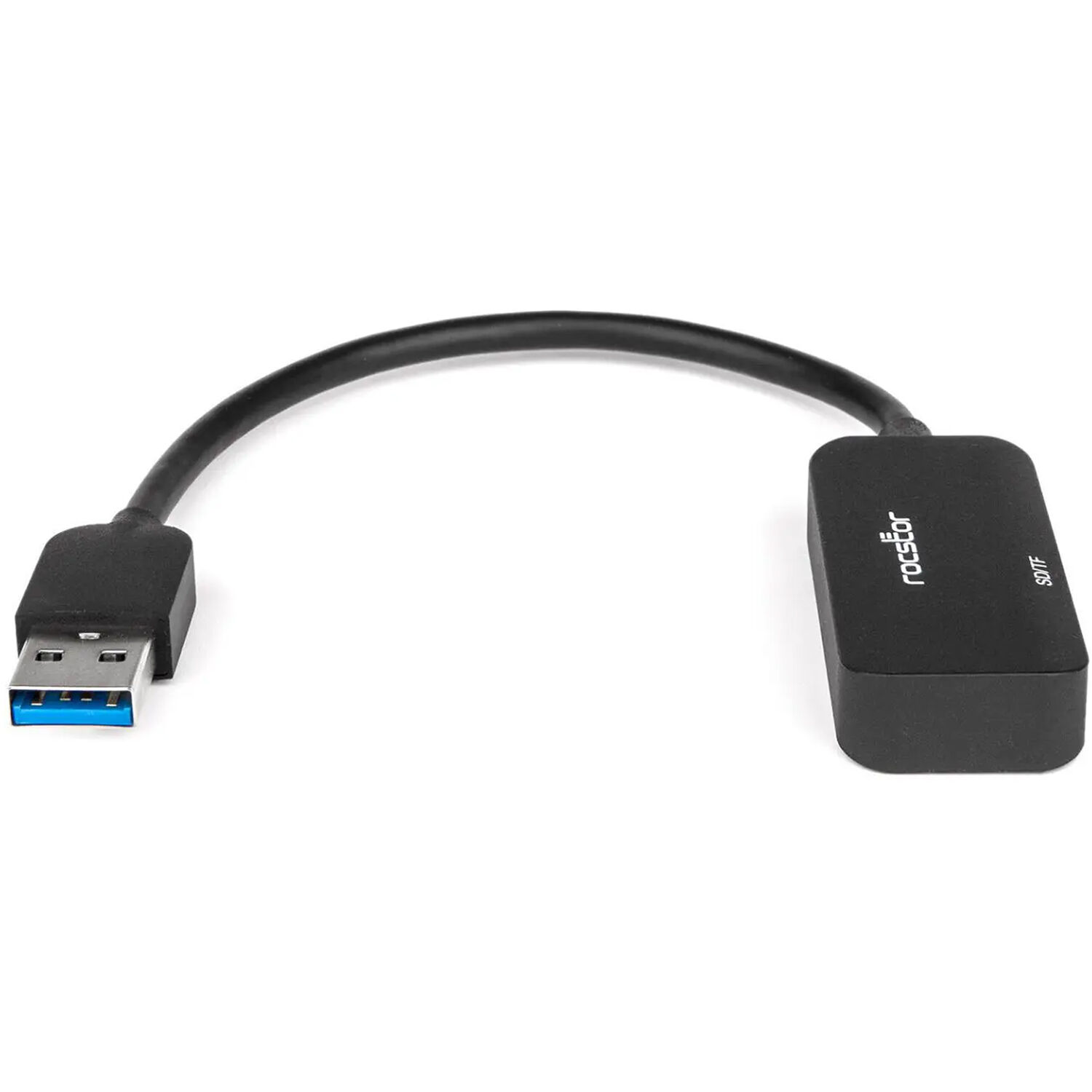 ROCSTOR PREMIUM USB 3.0 MULTI MEDIA MEMORY CARD READER - SDHC MICROSD - USB 3.0 — view 3