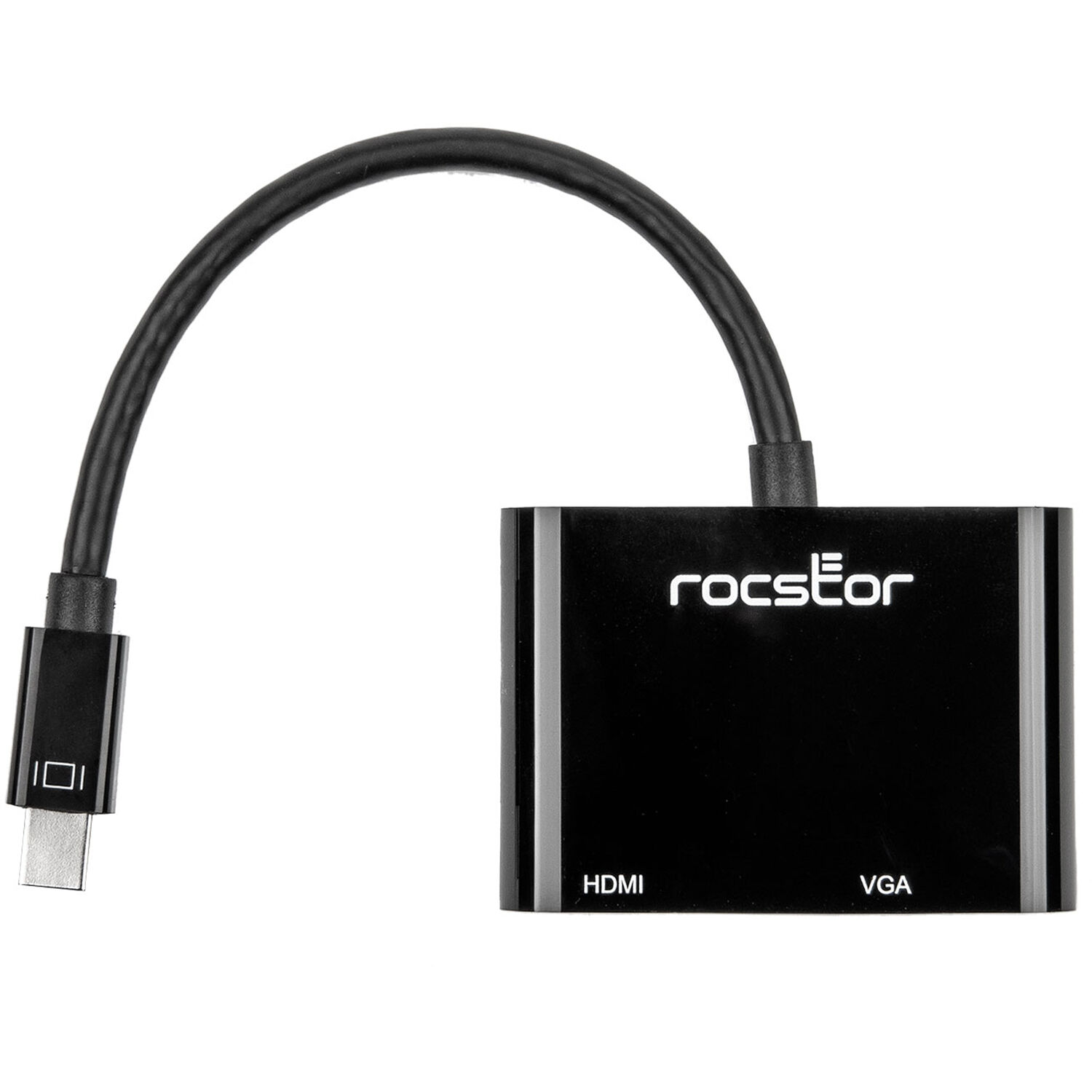 ROCSTOR PREMIUM MINI DISPLAYPORT TO HDMI 4K OR VGA 2-IN-1 VIDEO ADAPTER CONVERTE — view 4