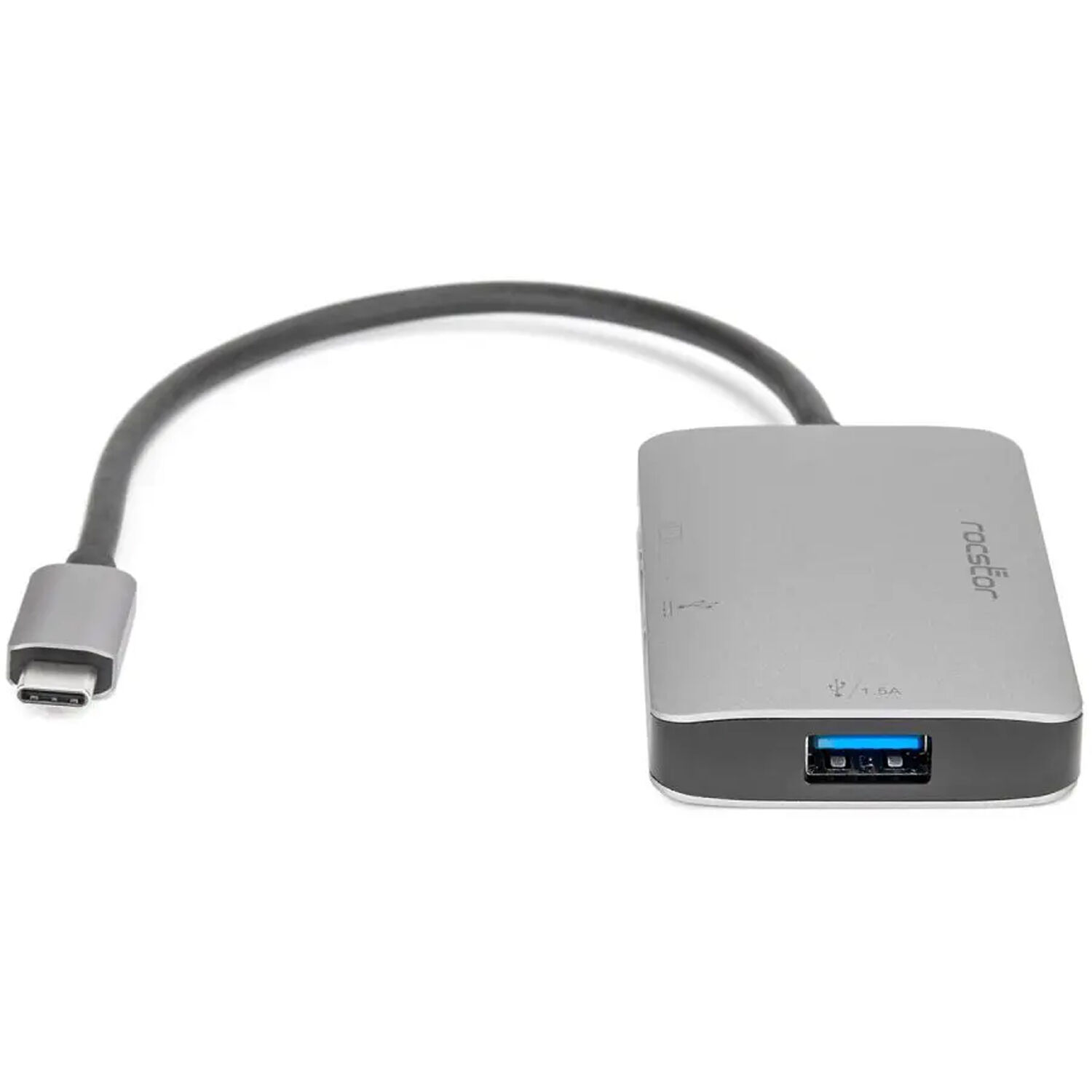 ROCSTOR PREMIUM USB-C TO HDMI 4K MULTIPORT VIDEO ADAPTER USB-C 100W PD CHARGING — view 2