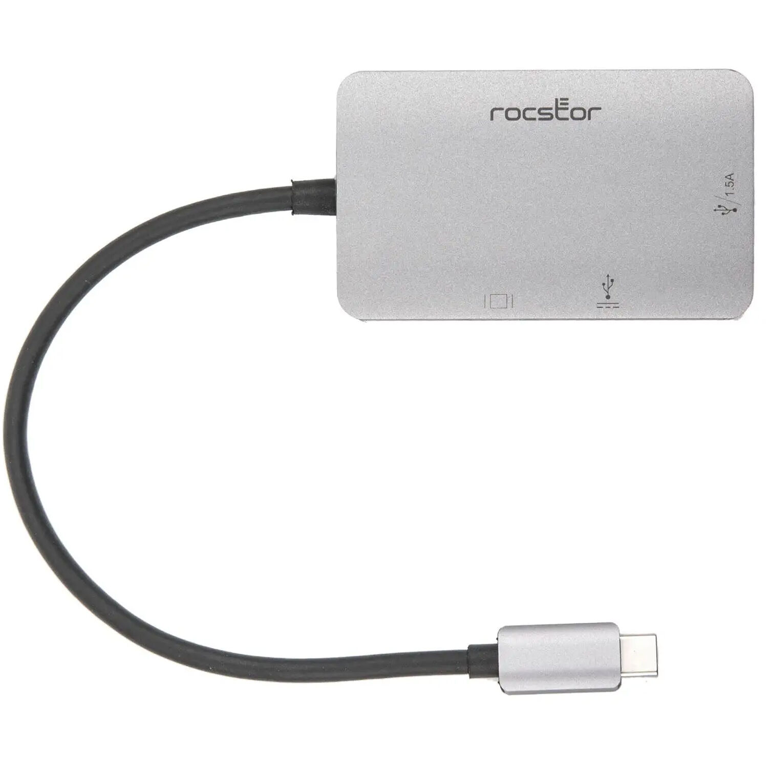 ROCSTOR PREMIUM USB-C TO HDMI 4K MULTIPORT VIDEO ADAPTER USB-C 100W PD CHARGING — view 5