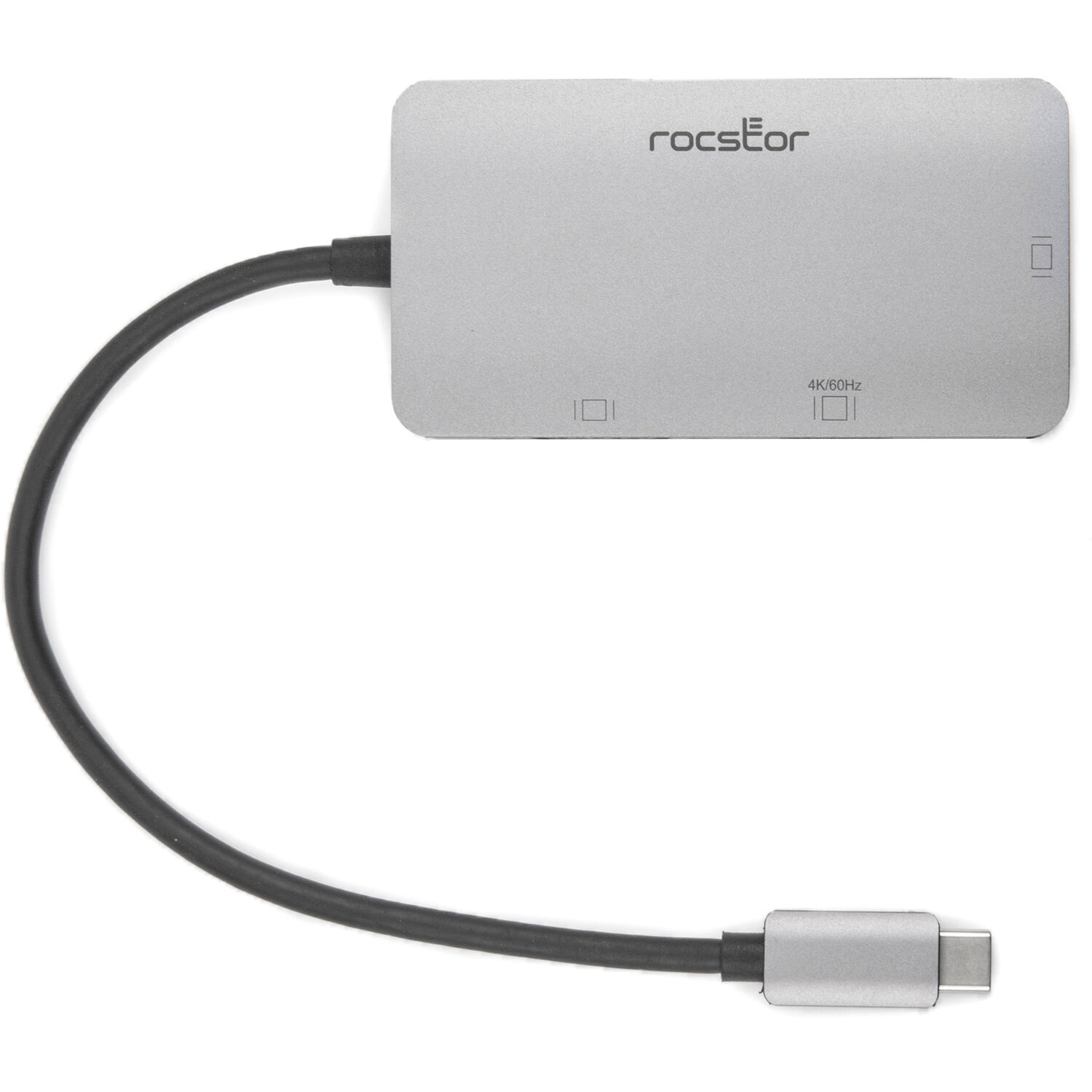ROCSTOR PREMIUM USB-C MULTIPORT VIDEO ADAPTER 4K 60HZ/1080P 3X1 USB-C VIDEO ADAP — view 5