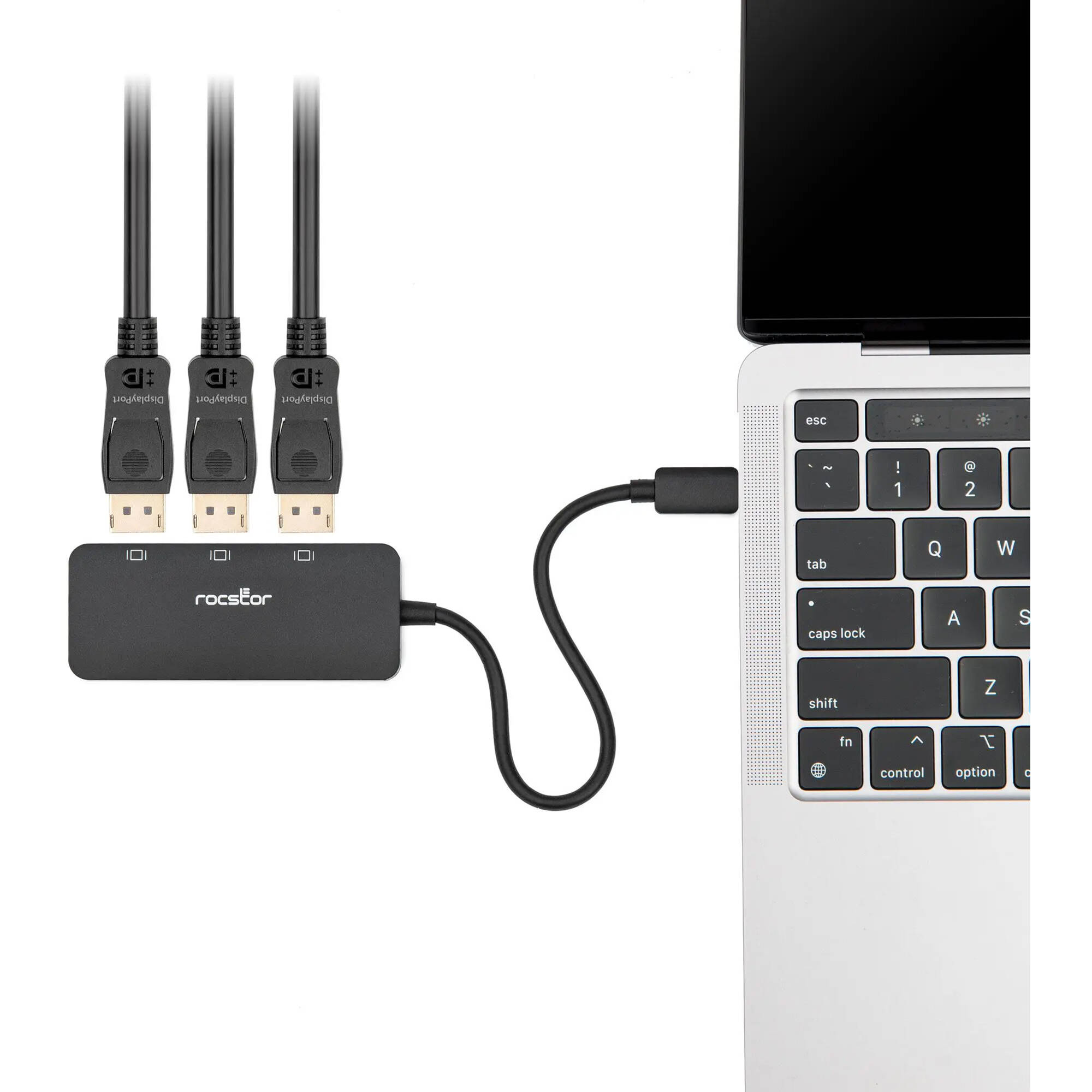 USB-C 4K TRIPPLE DISPLAYPORT ADAPTER, 3X DISPLAYPORT 4K PORTS, SUPPORTS DP 1.4 A — view 5