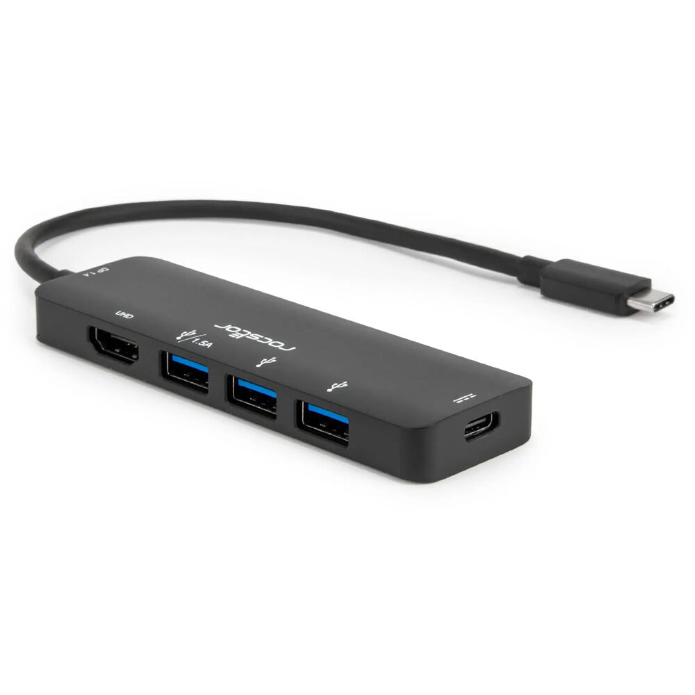 PREMIUM USB-C TO 4K@60HZ HDMI, 3X USB TYPE-A, USB TYPE-C 100W PD CHARGING WITH D — view 4