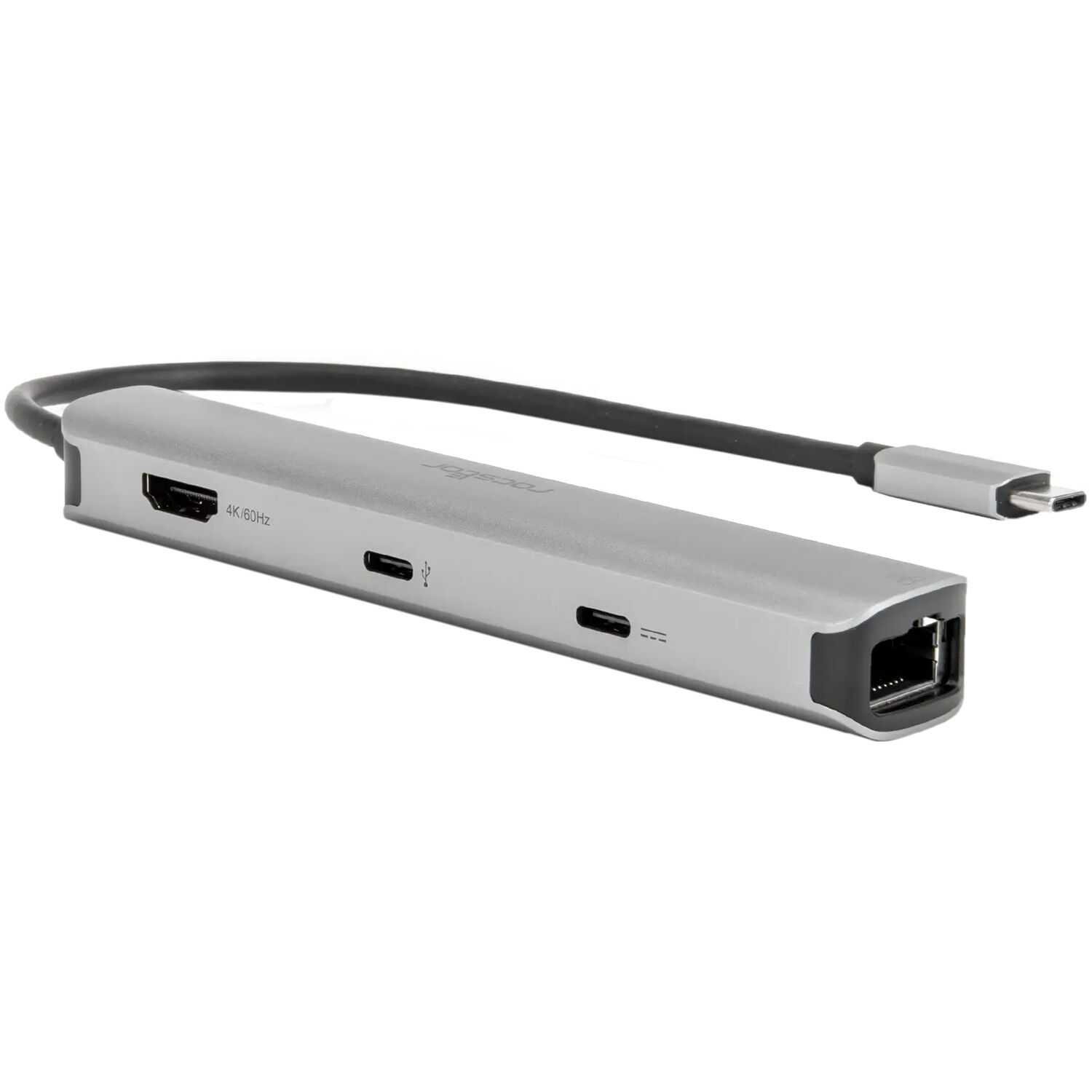 Slim USB Type-C 6-in-1 4k Multiport Adapter with Dp 1.4 Alt Mode - USB C to Hdmi
